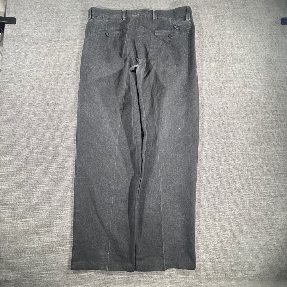 Dockers Pleated Trousers Mens 33x30 Gray Good Stretch Waistband‎ Business Casual